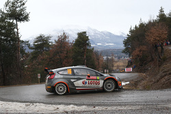 Robert Kubica e Maciek Szczepaniak, Ford Fiesta WRC