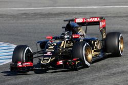 Romain Grosjean, del equipo Lotus F1.