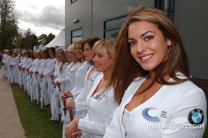 Las chicas de la parrilla del BMW Celebrity Challenge