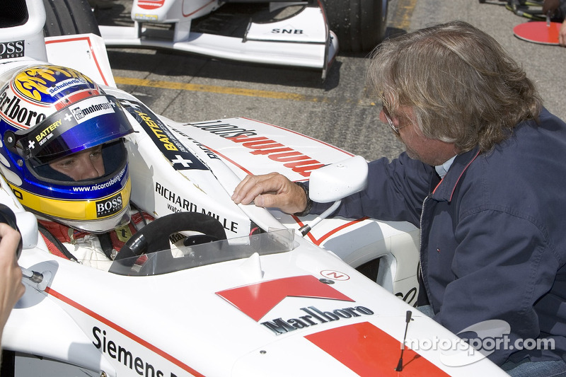 Nico Rosberg y su padre Keke Rosberg