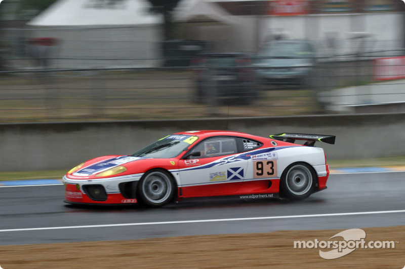 #93 Scuderia Ecosse Ferrari 360 Modena: Nathan Kinch, Andrew Kirkaldy, Anthony Reid