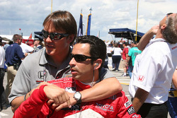 Adrian Fernandez y Helio Castroneves