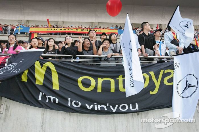 Fans de Juan Pablo Montoya