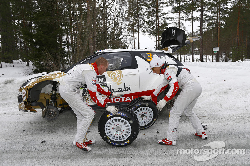 Kris Meeke and Paul Nagle, Citroën DS3 WRC, Citroën Total Abu Dhabi World Rally Team