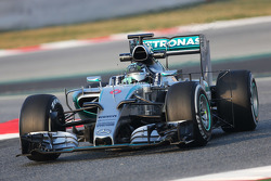 Nico Rosberg, Mercedes AMG F1 W06 : combinaison
