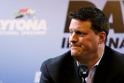 NASCAR Senior Vice President Steve O'Donnell talks about adding SAFER barriers to the track following Kyle Busch's crash