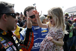 Tony Stewart, Stewart-Haas, Chevrolet, und Jimmie Johnson, Hendrick Motorsports, Chevrolet