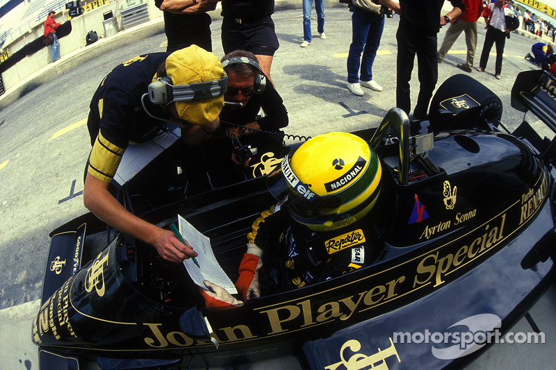 Ayrton Senna, Lotus et Gérard Ducarouge