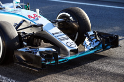 梅赛德斯AMG车队 F1 W06赛车前翼