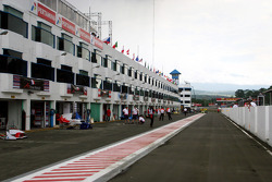 La voie des stands à Sentul