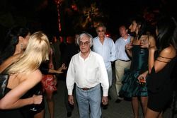 Bernie Ecclestone et Flavio Briatore rejoignent la fête