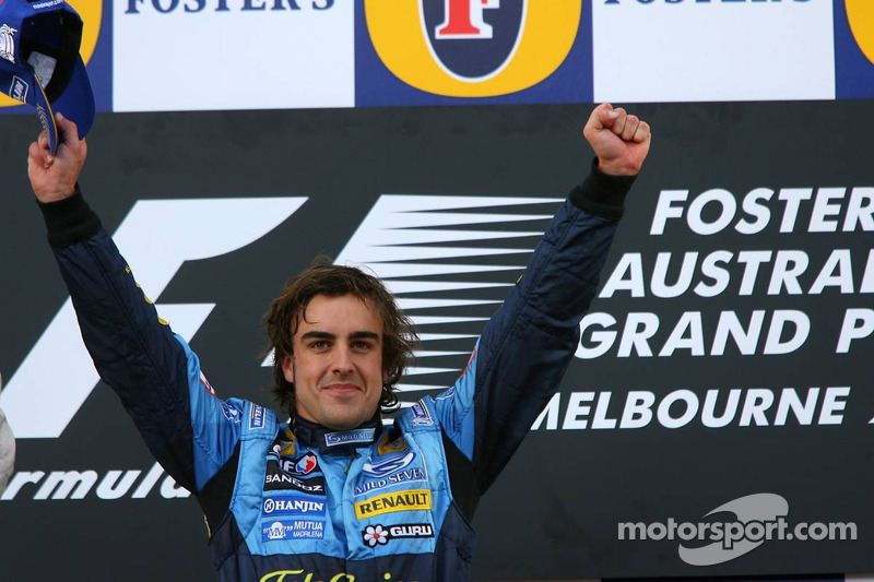 Fernando Alonso, 1º en el GP de Australia 2006