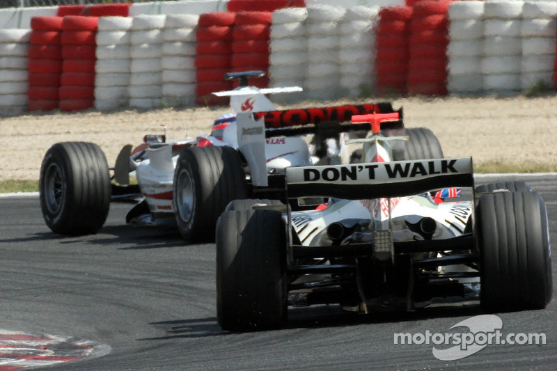 Takuma Sato ve Jenson Button
