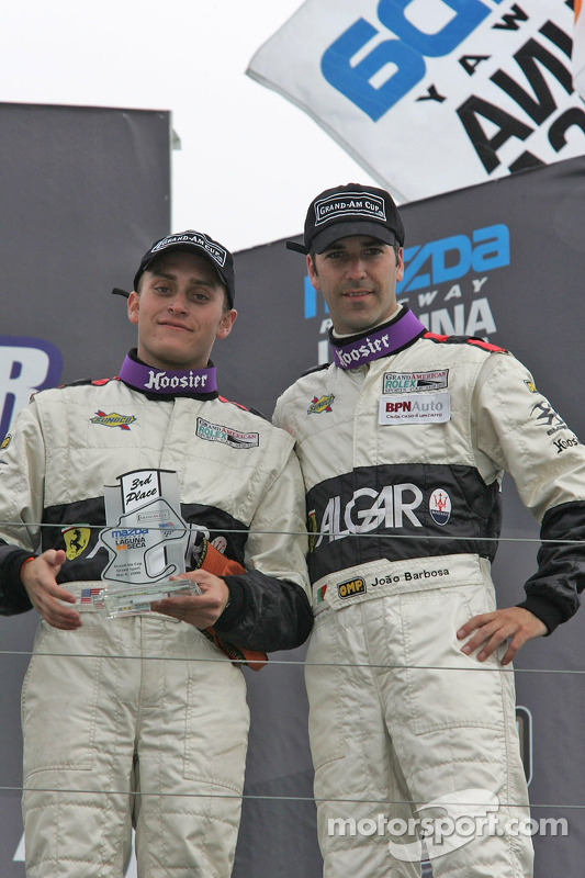 Podium: Jeff Segal et Joao Barbosa