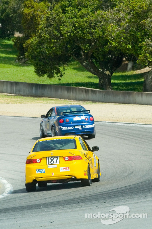 #187 i-MOTO Racing Acura TSX: Lee Niffenegger, Tom Long