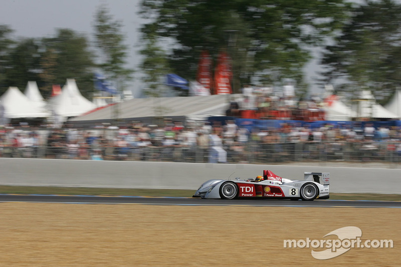 #8 Audi Sport Team Joest Audi R10: Marco Werner, Frank Biela, Emmanuele Pirro