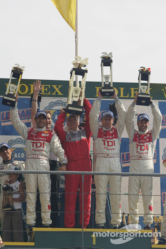 2006: Marco Werner, Frank Biela, Emmanuele Pirro