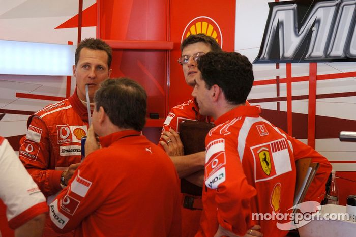 Michael Schumacher y Jean Todt