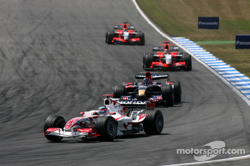 Takuma Sato ve Scott Speed, Tiago Monteiro ve Christijan Albers