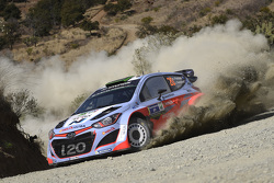 Hayden Paddon et John Kennard, Hyundai i20 WRC, Hyundai Motorsport