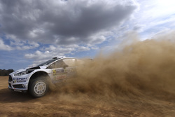 Elfyn Evans et Daniel Barrit, M-Sport Ford Fiesta WRC