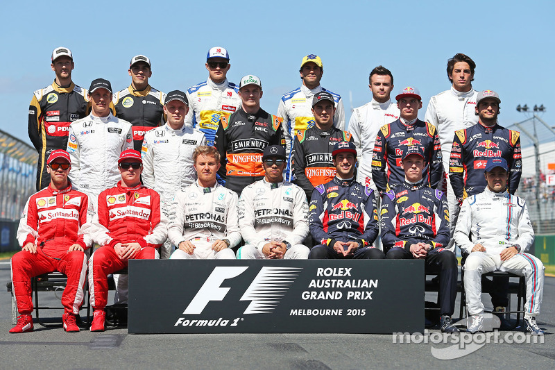 drivers start of season photograph