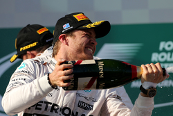 El segundo lugar, Nico Rosberg, Mercedes AMG F1 Team