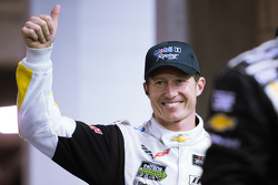 Ganador de la clase GTLM Ryan Briscoe, Corvette Racing