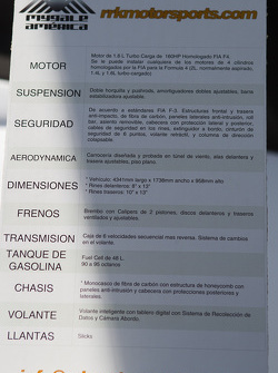 Especificaciones Auto F4