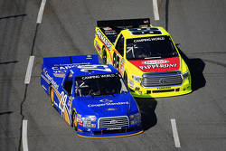 Joey Logano, Brad Keselowski Racing Ford, Matt Crafton, ThorSport Racing Toyota