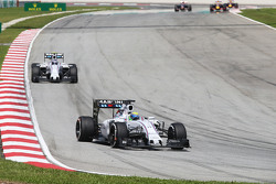 Felipe Massa, Williams FW37 con su coequipero Valtteri Bottas, Williams FW37