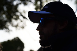 Fernando Alonso, McLaren avec les médias
