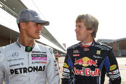Schumacher y Vettel