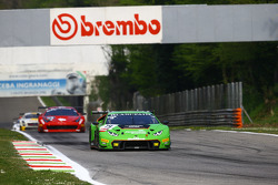 #19 GRT Grasser Racing Team Lamborghini Huracan: Andrew Palmer, Fabio Babini, Jeroen Mul