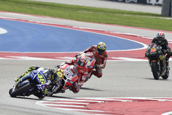 Valentino Rossi, Yamaha Factory Racing, Andrea Dovizioso, Andrea Iannone, Ducati Team et Bradley Smith, Yamaha Tech 3