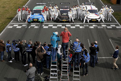 Alle Fahrer beim DTM-Medientag