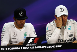 Льюис Хэмилтон, Mercedes AMG F1 с напарником Нико Росбергом, Mercedes AMG F1 на пресс-конференции ФИ