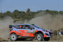 Hayden Paddon et John Kennard, Hyundai I20 WRC, Hyundai Motorsport N
