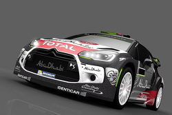 Livrée pour Mads Ostberg et Jonas Andersson, Citroën DS3 WRC, Citroën World Rally Team