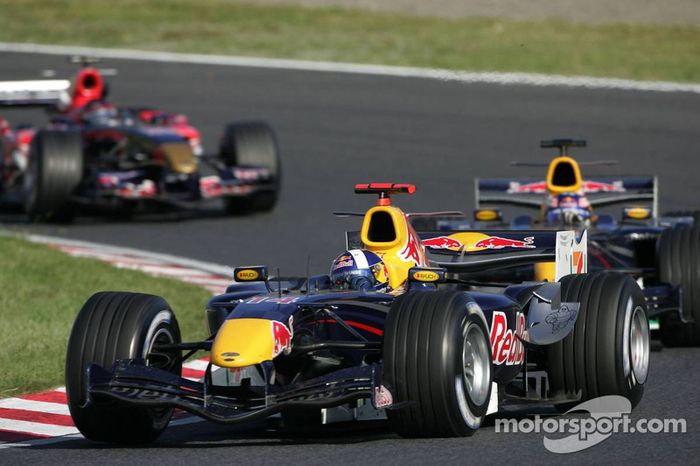 David Coulthard y Robert Doornbos