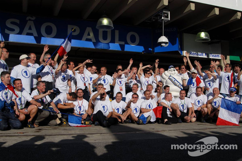 Michelin célèbre le Championnat 2006 de F1 pour leur dernier Grand Prix