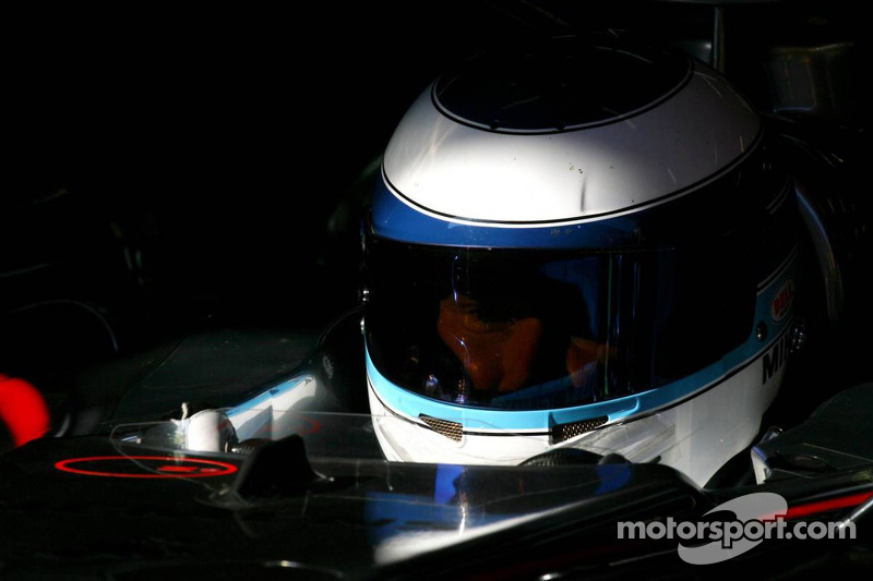 Mika Hakkinen, pilote d'essais McLaren Mercedes