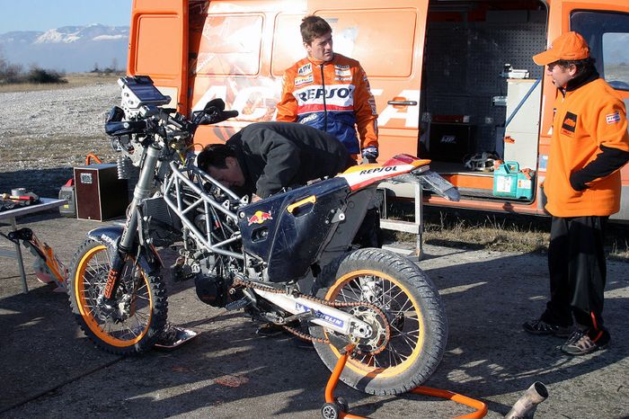Team Rally Repsol KTM: Marc Coma and Jordi Arcarons