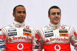 Lewis Hamilton y Fernando Alonso