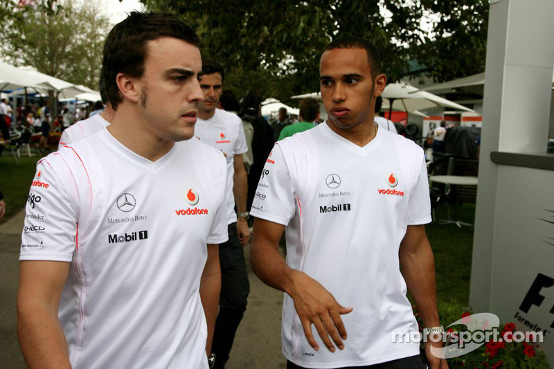 Fernando Alonso y Lewis Hamilton, McLaren Mercedes