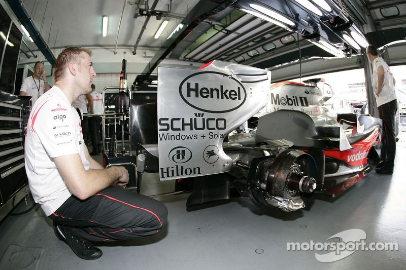 Garaje de McLaren Mercedes