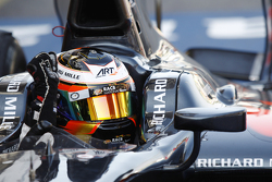 Stoffel Vandoorne, ART Grand Prix fête sa victoire dans le Parc Fermé