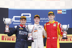 Stoffel Vandoorne, ART Grand Prix Mitch Evans, RUSSIAN TIME & Alexander Rossi, Racing Engineering