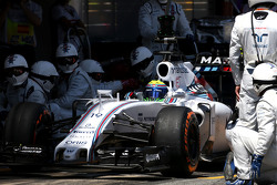Фелипе Масса, Williams F1 Team во время пит-стопа