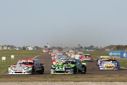 Juan Pablo Gianini, JPG Racing, Ford; Mauro Giallombardo, Maquin Parts Racing, Ford, und Mauricio La